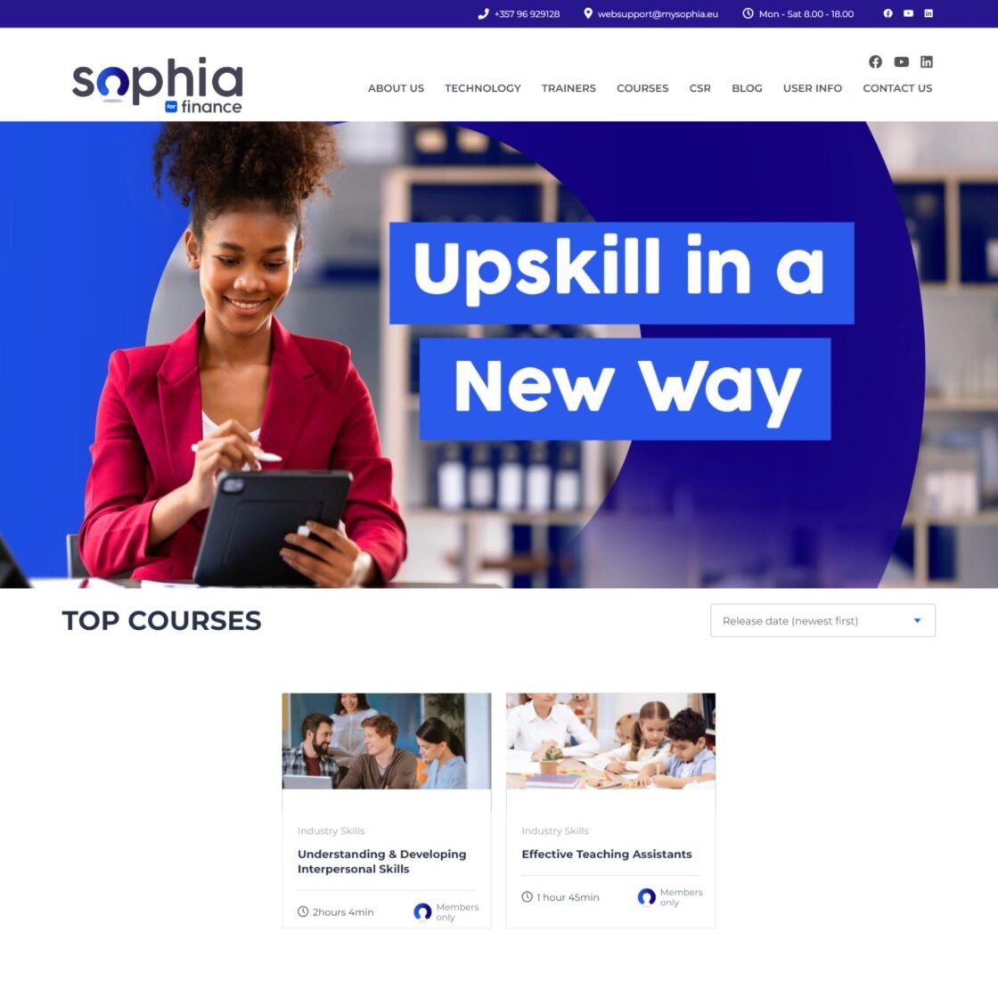 Sophia for Finance